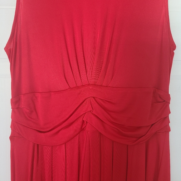 Banana Republic red cocktail dress - Picture 6 of 11